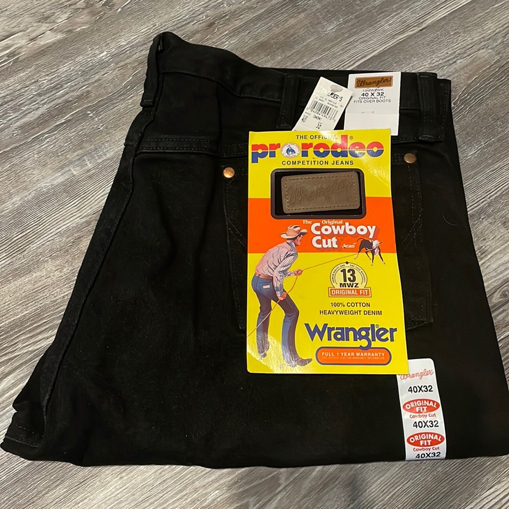 Wranglers Men’s 13 MWZ 40x32 Cowboy Cut Jeans